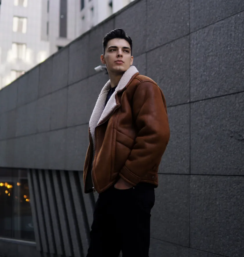 Jackets on the rail for COMPANY_NAME in TOWN. Replace this category photo after you pay.