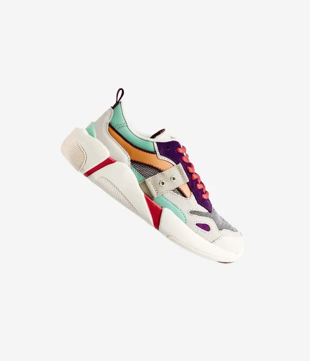 Colour sneakers used as a stand-in piece for COMPANY_NAME in TOWN. Replace them with your own product photo after you pay.